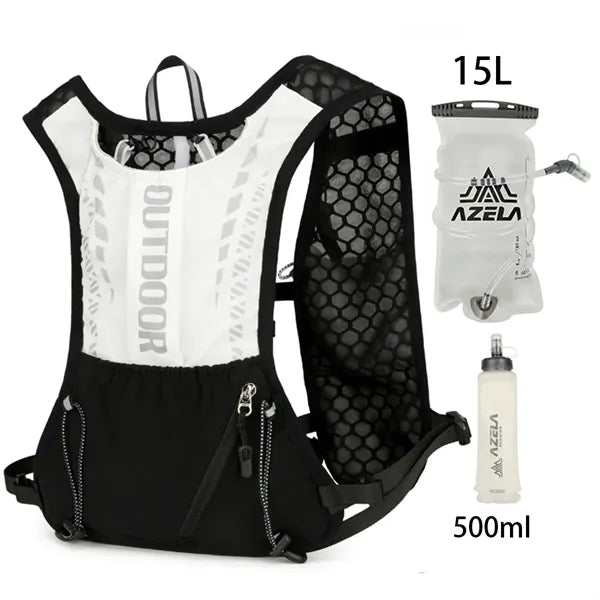 Lightweight Running Vest Reflective Outdoors Hydration Pack