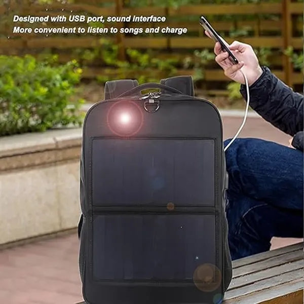 14W Solar Panel Backpack