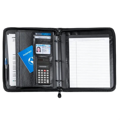 Messenger 3-Ring Shoulder Strap Portfolio