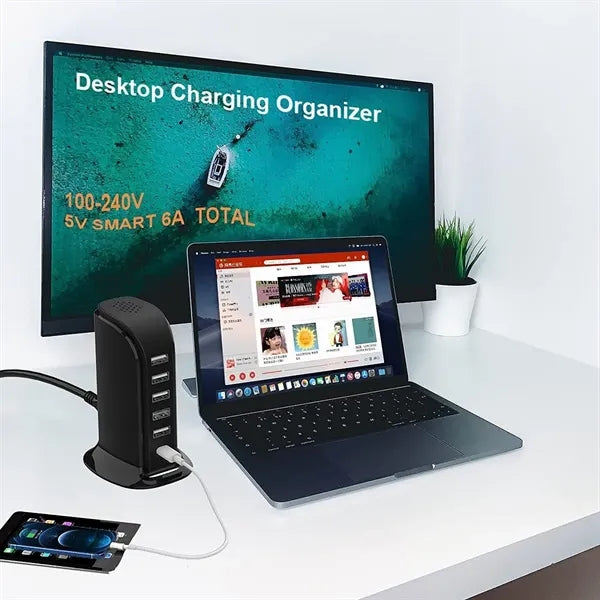 6 in 1 Charger Block