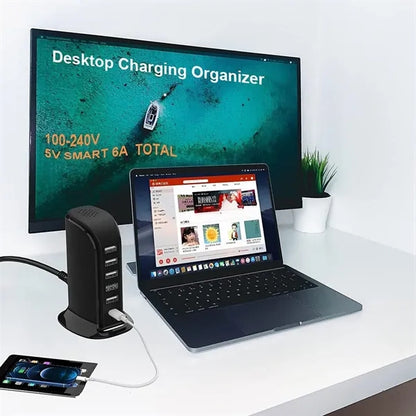 6 in 1 Charger Block