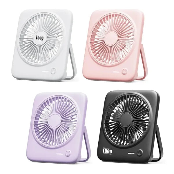 3000mAh Rechargeable Fan with Power Bank