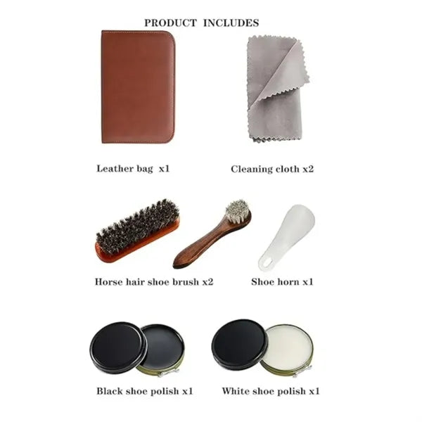 Portable Shoe Care Kit