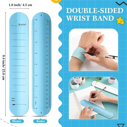 Silicone Slap Memo Wristband