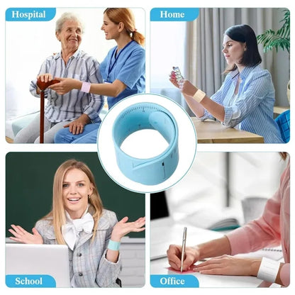 Silicone Slap Memo Wristband