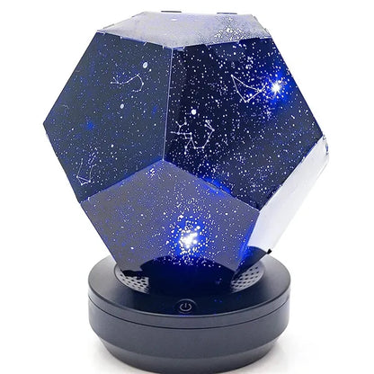 Rotating LED Night Light Projector Bluetooth Music Player