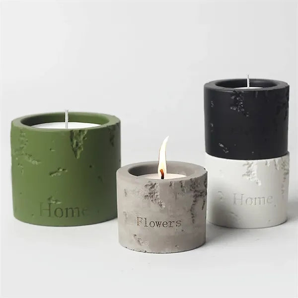 DIY Home Cement Aromatherapy Cup