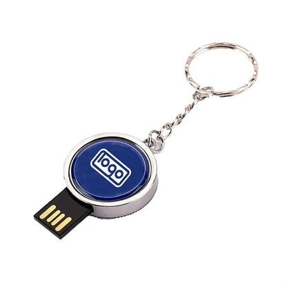 Custom 32GB USB Flash Drive w/ Keychain