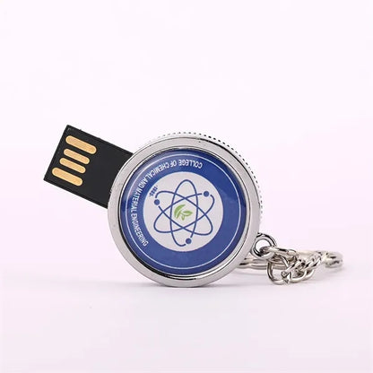 Custom 32GB USB Flash Drive w/ Keychain