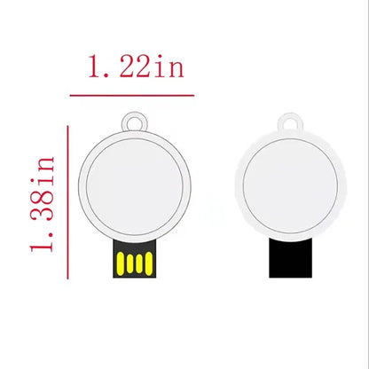 Custom 32GB USB Flash Drive w/ Keychain