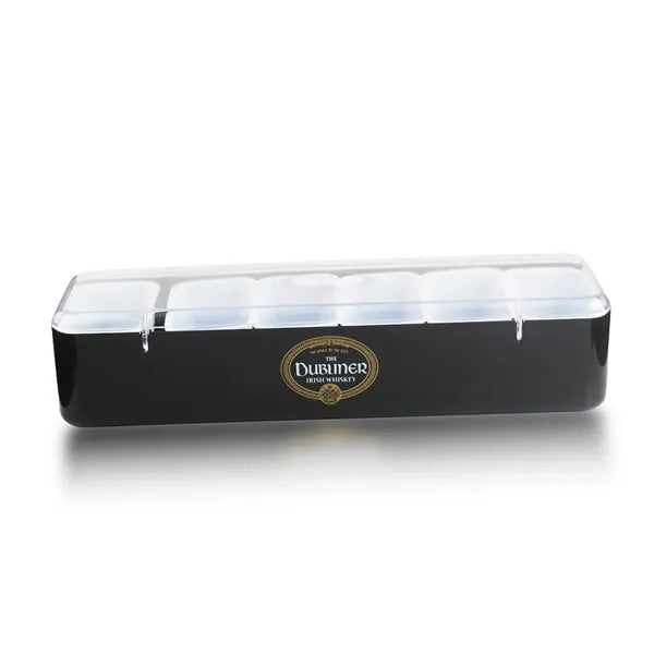 Bar 6-Compartment Fruit Tray with Lid and Freshness Design