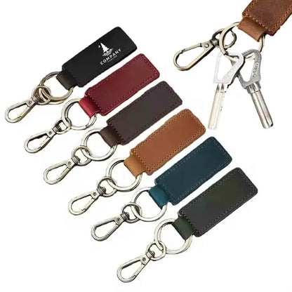 PU Leather Key Fob Keychain