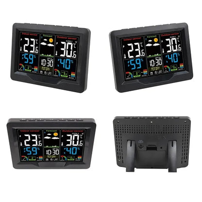 Wireless Weather Forecast Station Clock