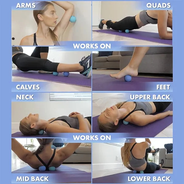 Silicone Massage Lacrosse Therapy Ball