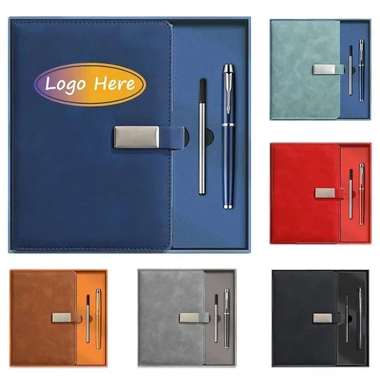 Business Notebook Gift Set With Pen