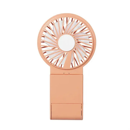 Fan With Makeup Mirror