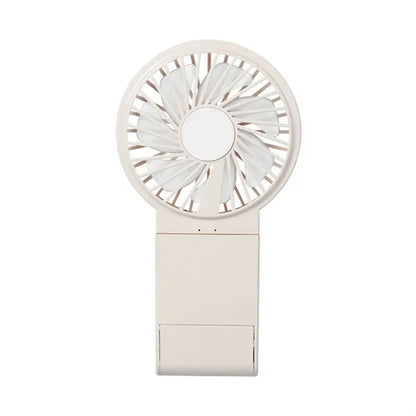 Fan With Makeup Mirror
