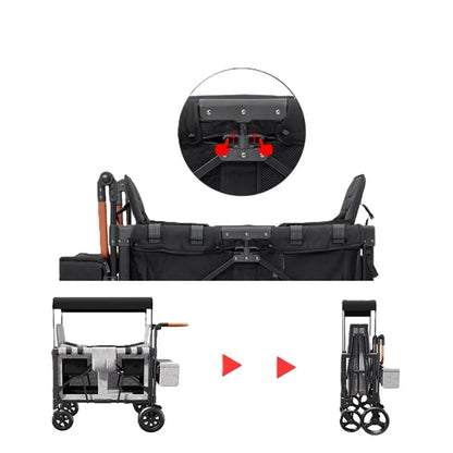 Twin mountain strollers