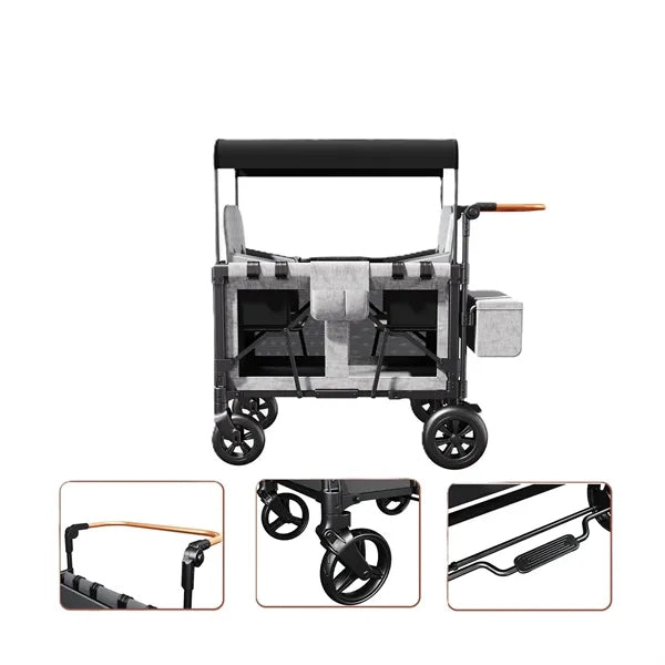 Twin mountain strollers