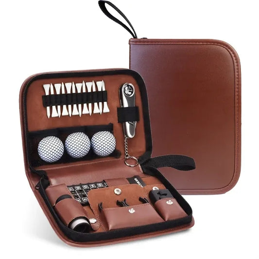 Golf Accessories Set Pu Bag