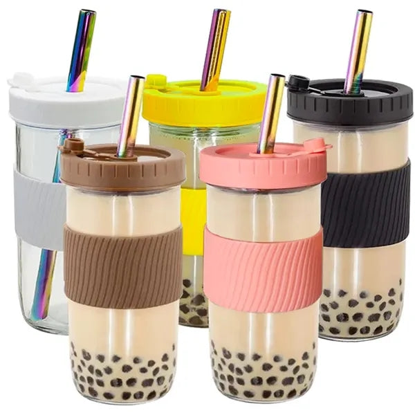 24 OZ Mason Glass Jar