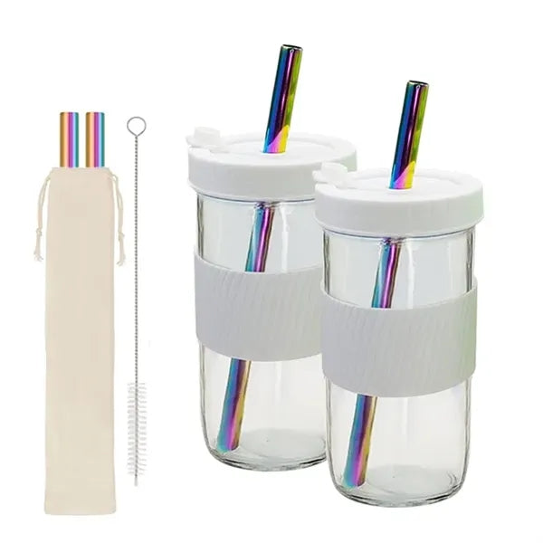 24 OZ Mason Glass Jar
