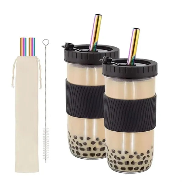 24 OZ Mason Glass Jar