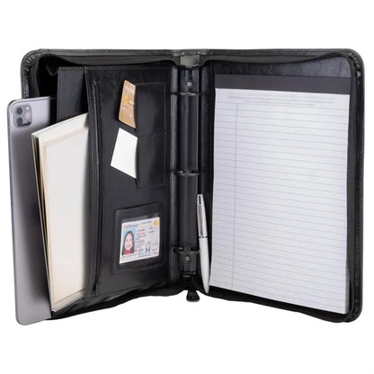 Journal Zipper 3-Ring Portfolio