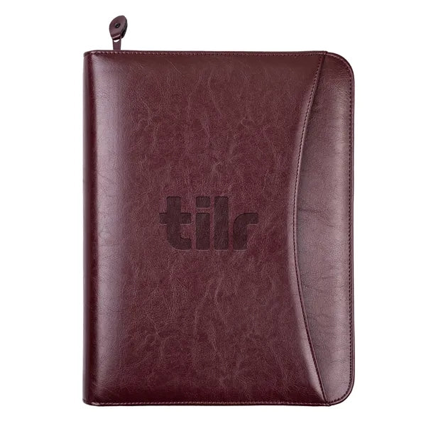 Journal Zipper 3-Ring Portfolio