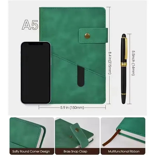 A5 Journal Notebook Set With Pen & Gift Box