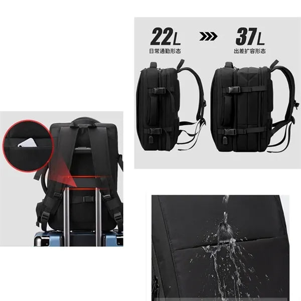 Travel Laptop Backpack 37L Luggage Bag