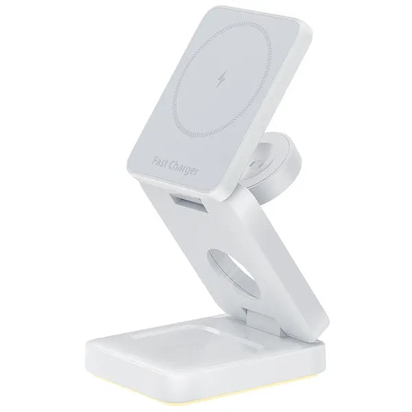 3-in-1 Foldable Magnetic Wireless Charger & Stand