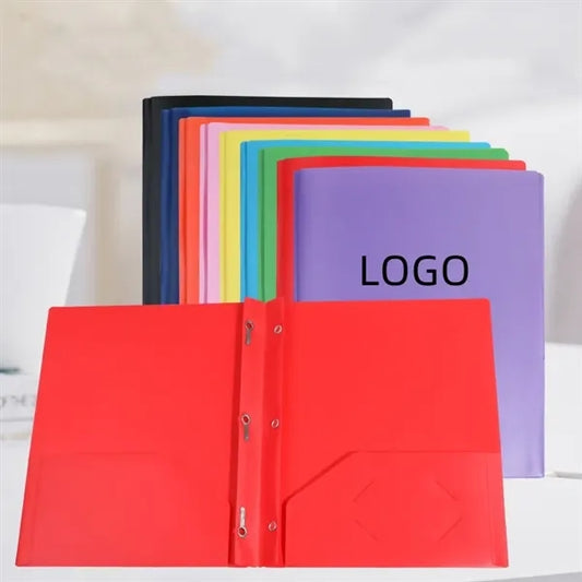 Plastic Folders with Pockets
