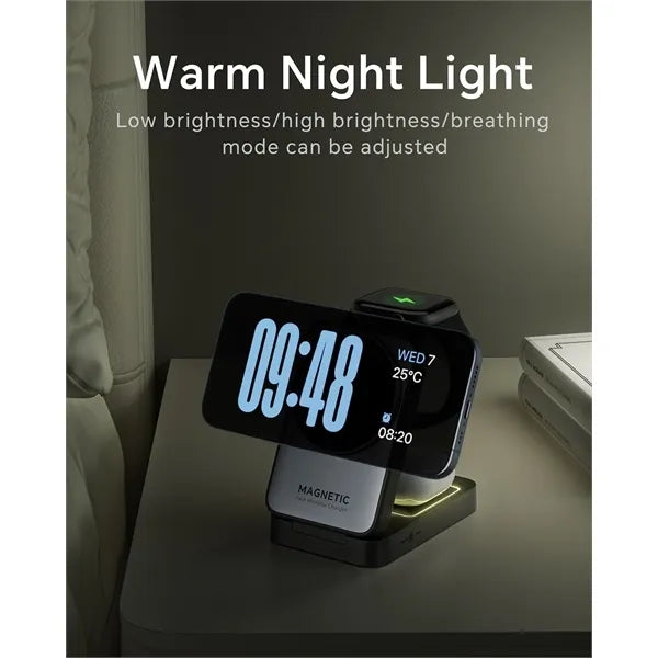 3-in-1 Foldable Wireless Charger & Stand