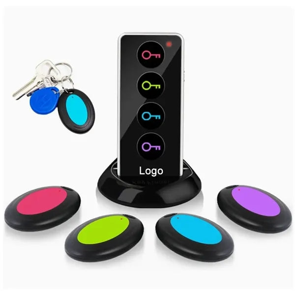 Key Finder, 1 RF Transmitter & 4 Receivers