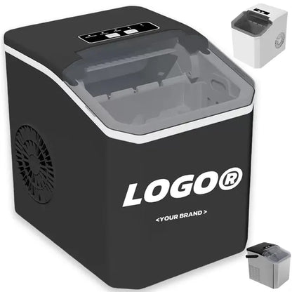 Compact ice maker for home dormitory Selfcleaning Low power