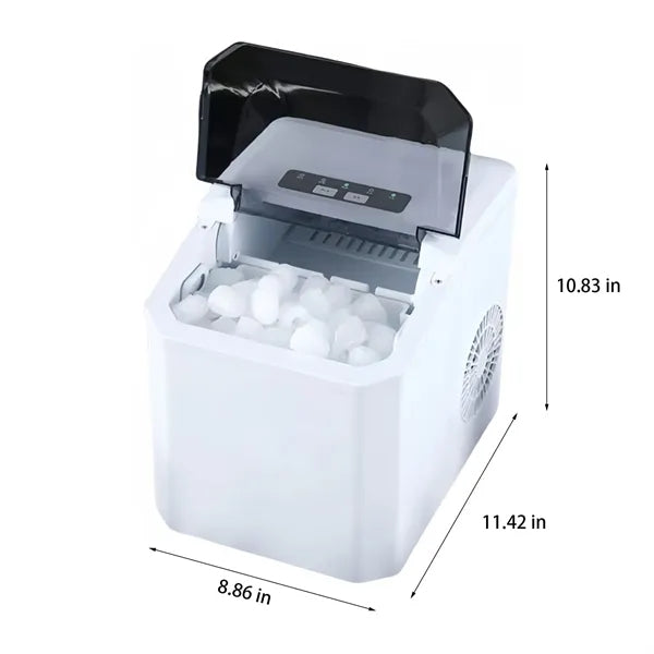Compact ice maker for home dormitory Selfcleaning Low power