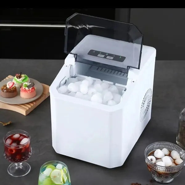 Compact ice maker for home dormitory Selfcleaning Low power