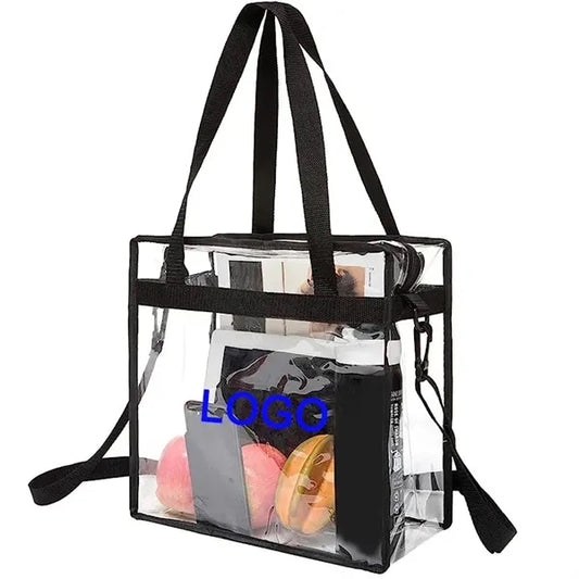 PVC Crossbody Dual Purpose Shopping Bag
