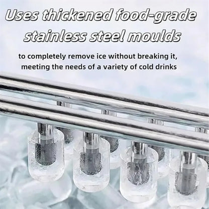 Compact Countertop Ice Maker Automatic Self Cleaning Machine