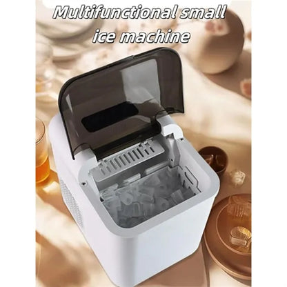 Compact Countertop Ice Maker Automatic Self Cleaning Machine