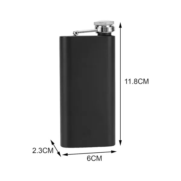 4.7oz Easy Fill Stainless Steel Wide Mouth Flask