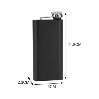 4.7oz Easy Fill Stainless Steel Wide Mouth Flask