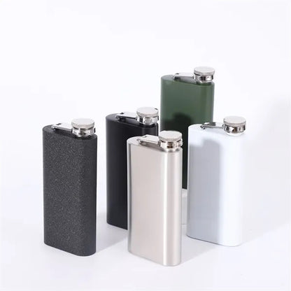 4.7oz Easy Fill Stainless Steel Wide Mouth Flask