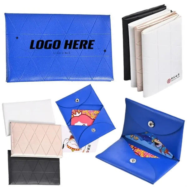 Embossed Bifold Card Holder