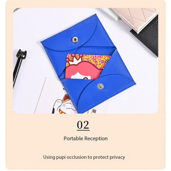Embossed Bifold Card Holder