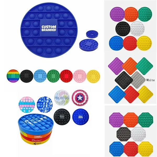 Pop Fidget Bubbles Push Toy