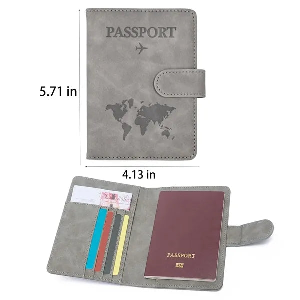 Magnetic Buckle Multifunctional Id Card Holder