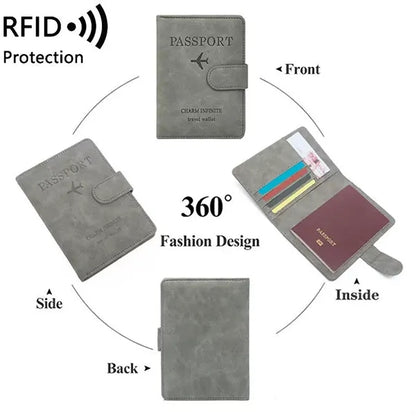 Magnetic Buckle Multifunctional Id Card Holder