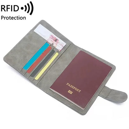 Magnetic Buckle Multifunctional Id Card Holder